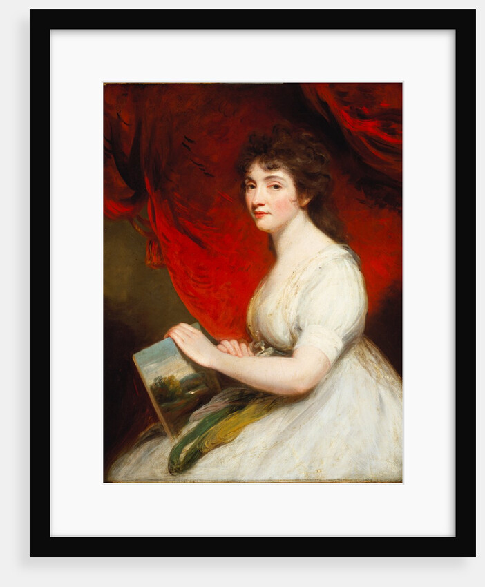 Miss Mary Linwood by John Hoppner
