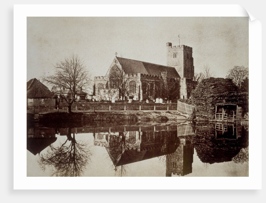 Hawkhurst Church by Benjamin Brecknell Turner