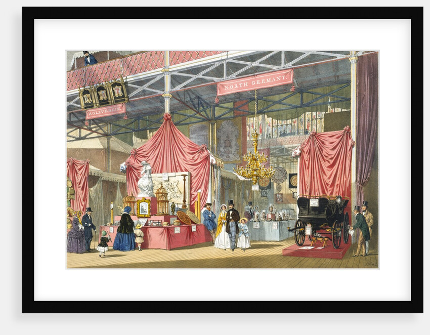 North Germany at the Great Exhibition by Joseph Nash