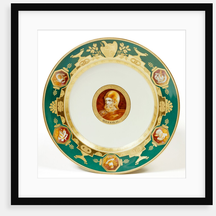 Dessert plate from the Austrian Service. Europe, 1820 by Unknown