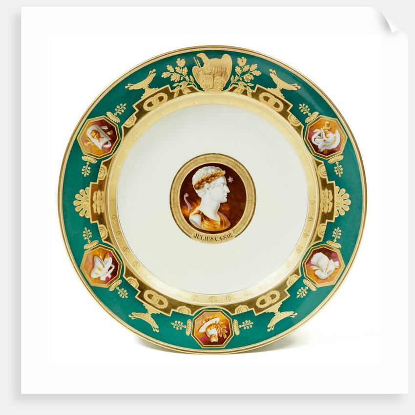 Dessert plate from the Austrian Service. Europe, 1820 by Unknown