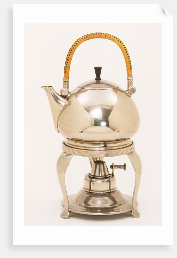 Teapot, burner and stand. Germany, 1900 by Unknown
