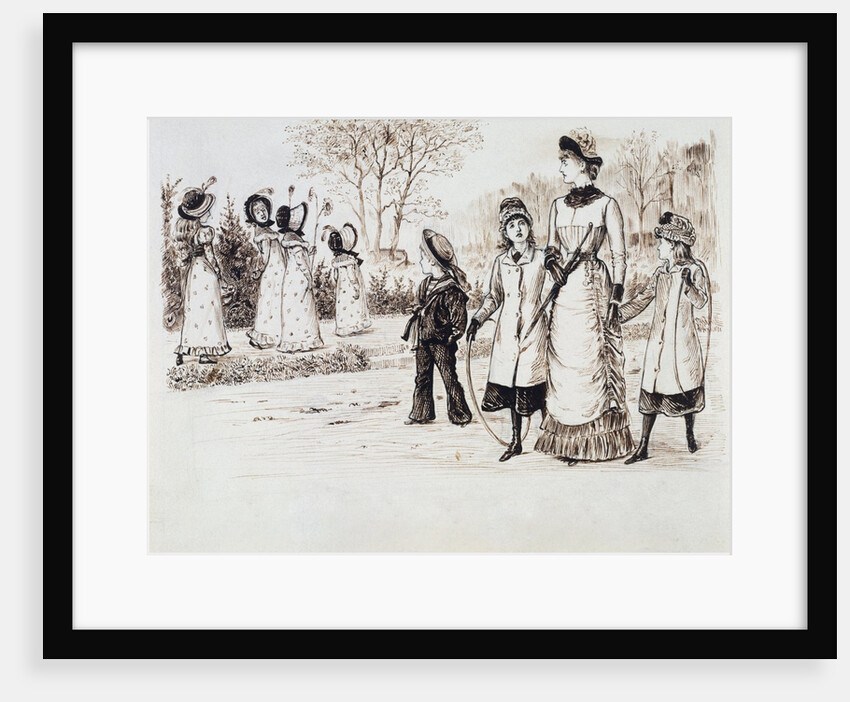 The Height of Aesthetic Exclusiveness by George du Maurier