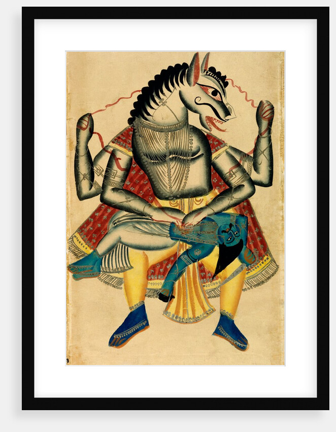 Vishnu as Narasinha by Unknown
