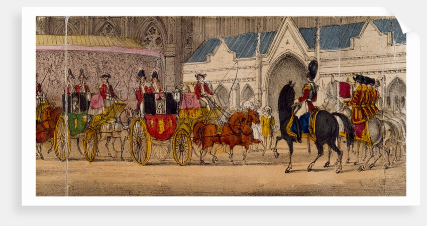 The Queen's Coronation Procession. London, England, 1838 by Joseph Robins