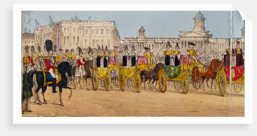 The Queen's Coronation Procession. London, England, 1838 by Joseph Robins