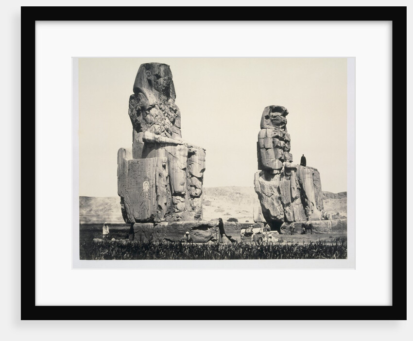 The Statues of The Plain by Francis Frith & Co.