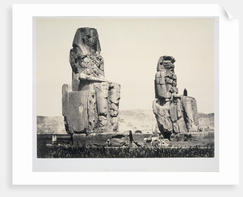 The Statues of The Plain by Francis Frith & Co.