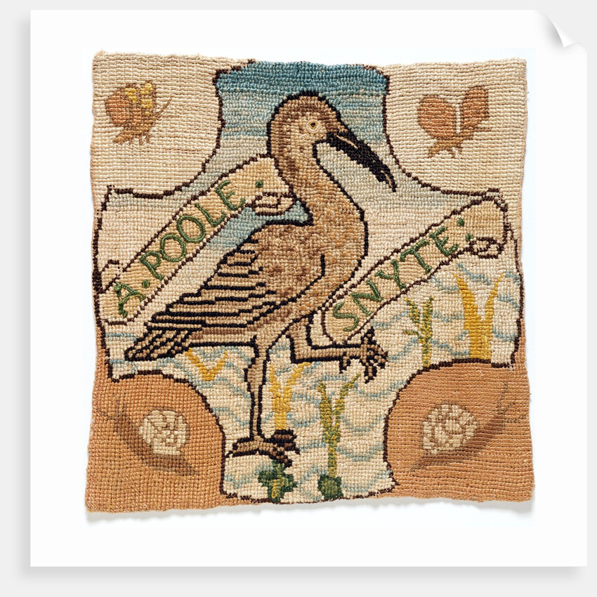 A Poole Snyte from the Oxburgh Hanging by Mary Queen of Scots