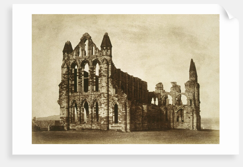 Whitby Abbey by Benjamin Brecknell Turner