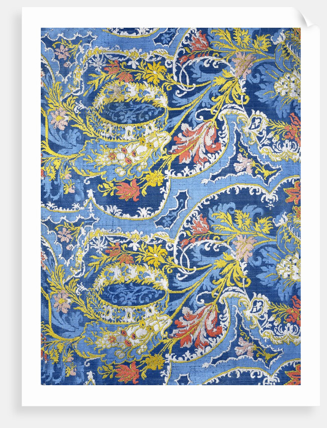 Dress fabric design by Unknown