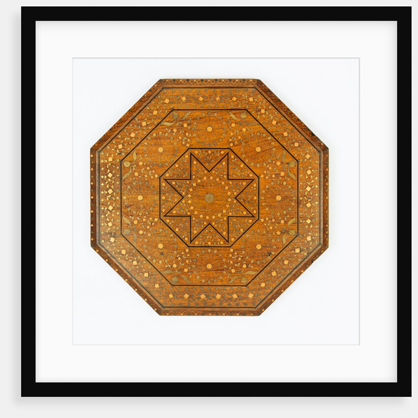 Small table, octagonal top with eight legs. India, early 20th century by Unknown