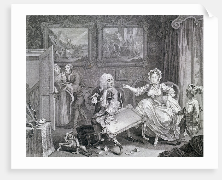 A Harlot's Progress, one of a series by William Hogarth