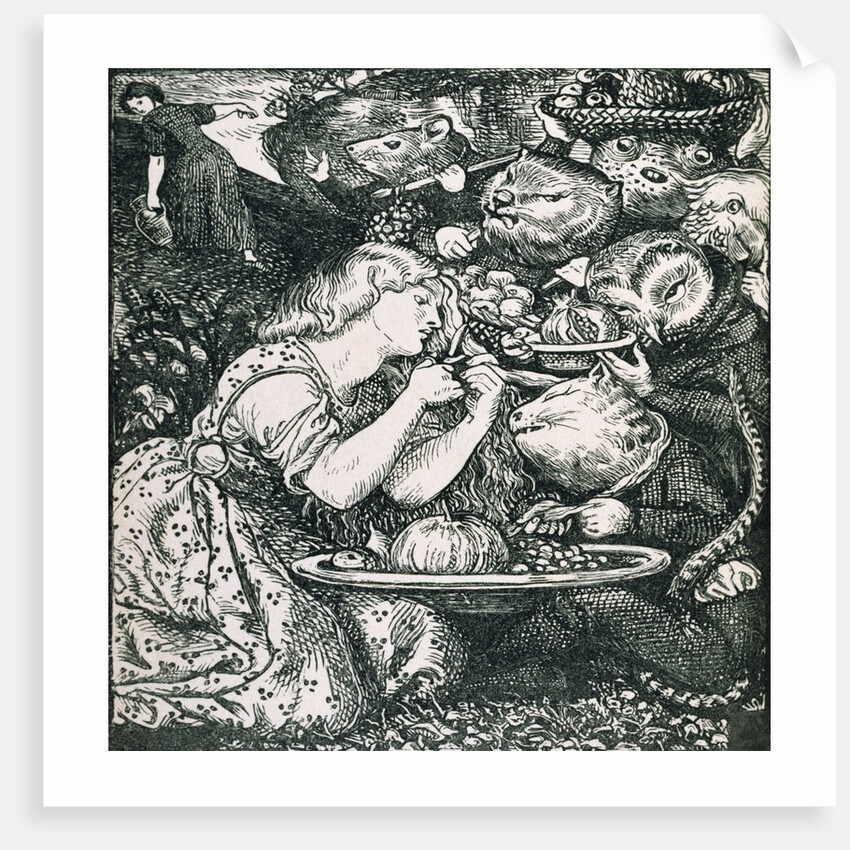 Frontispiece to Goblin Market and other poems by Anonymous