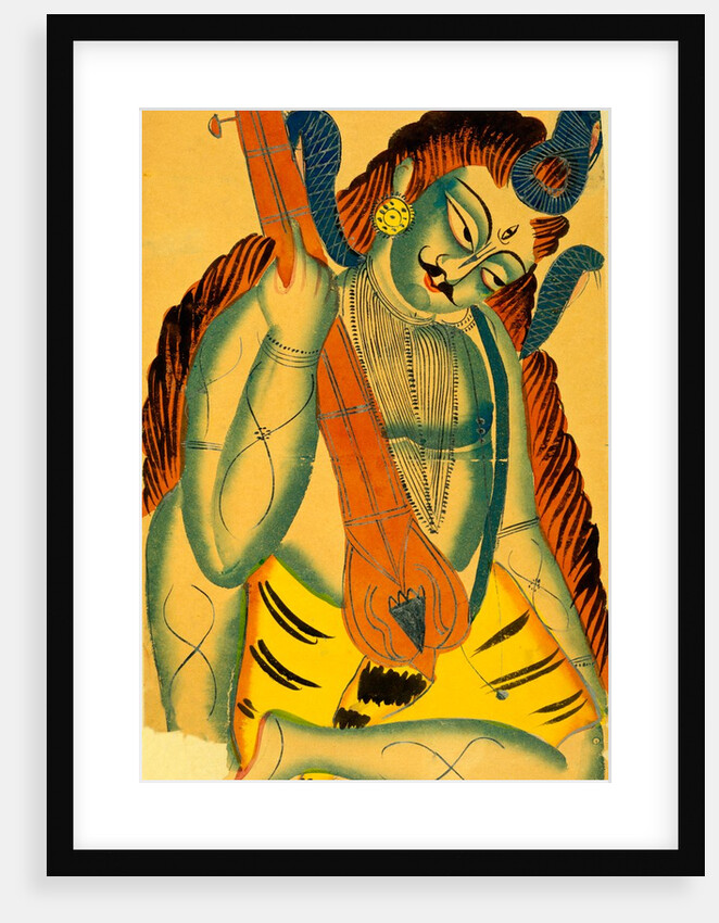 Shiva as a musician by Unknown