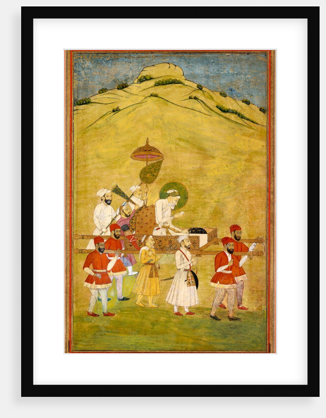 Aranguzeb on palki by Ghulaman