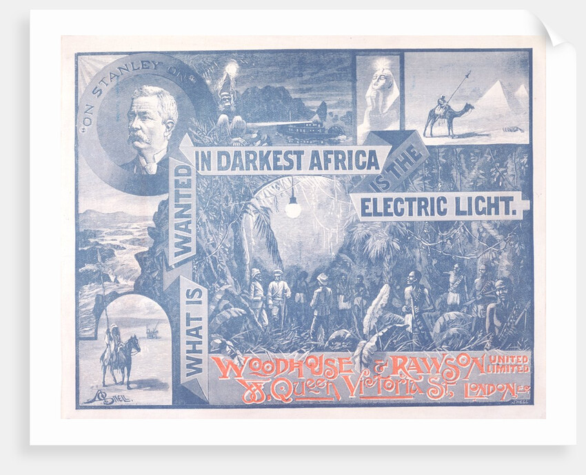 What Is Wanted In Darkest Africa Is The Electric Light by Arthur Snell