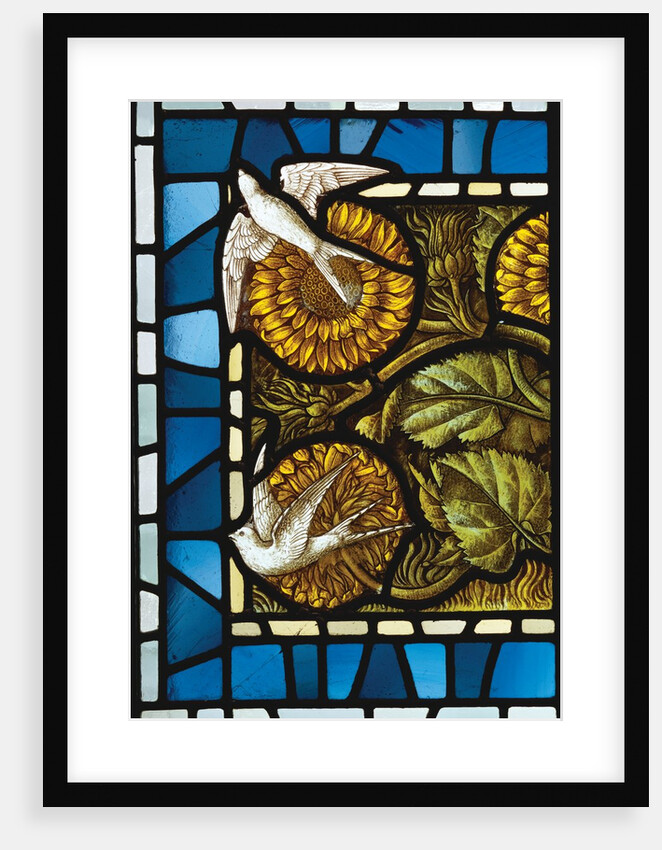 Stained glass panel by Carl Almquist
