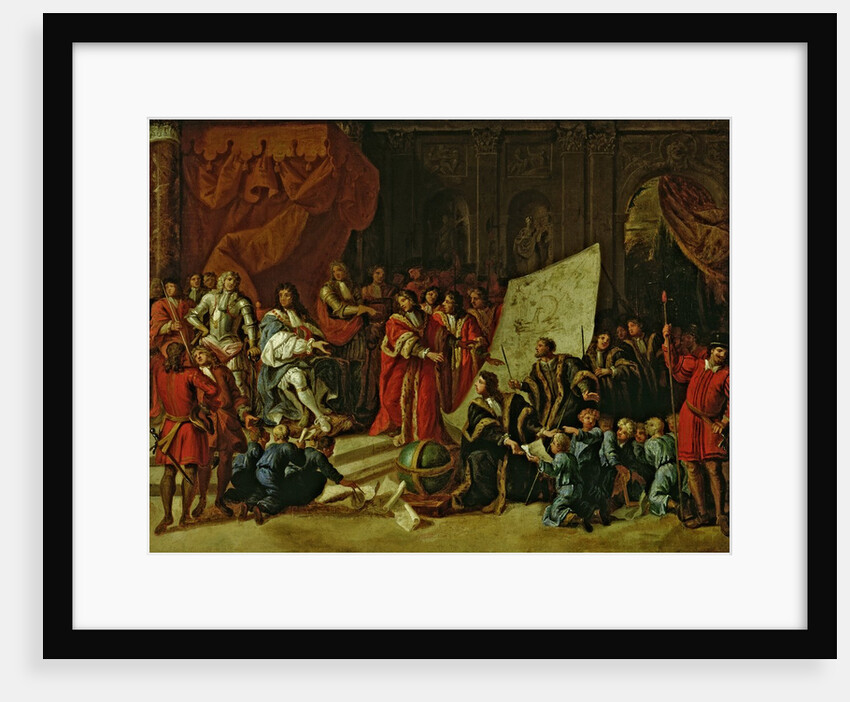 Charles II Giving Audience at Christ's Hospital by Antonio Verrio