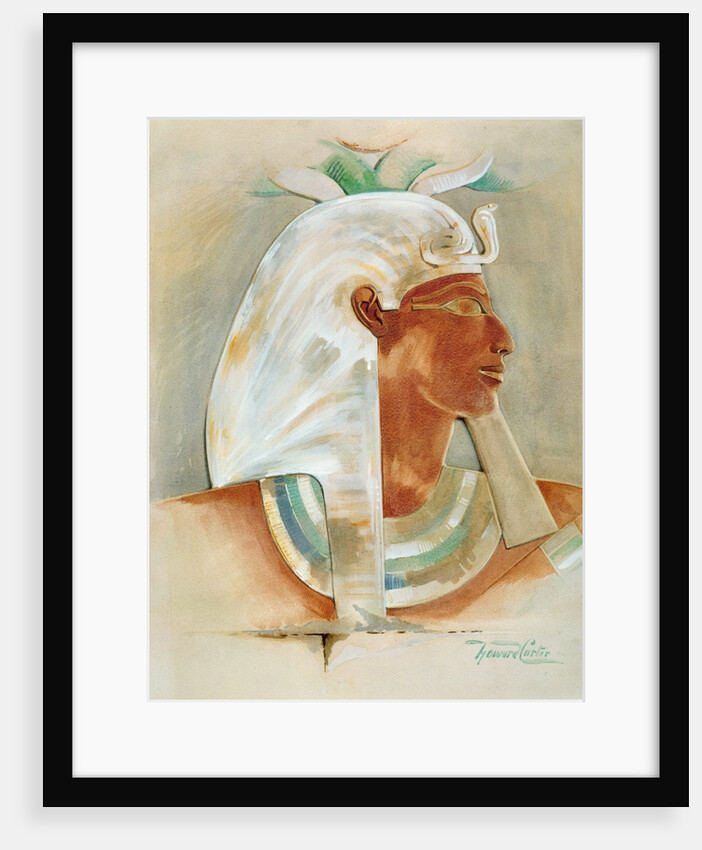 Head of Queen Hatshepsut by Howard Carter