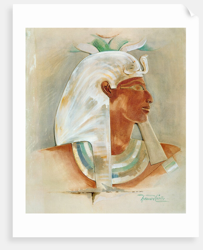 Head of Queen Hatshepsut by Howard Carter
