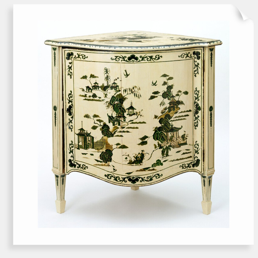 Corner cupboard by Thomas Chippendale(Sr)