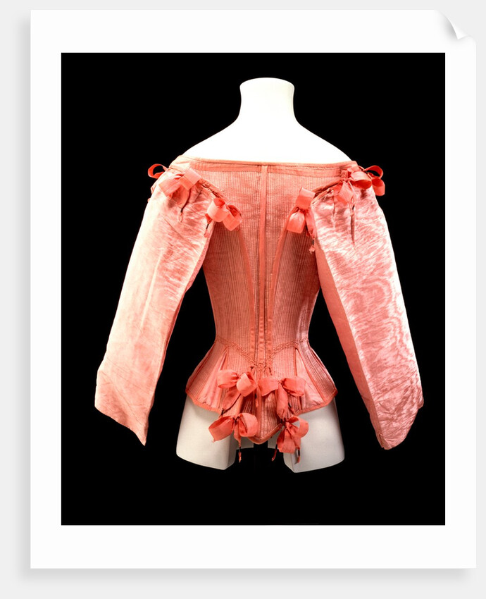 Stays and busk, back view. Probably Netherlands, 1660-1680 by Unknown
