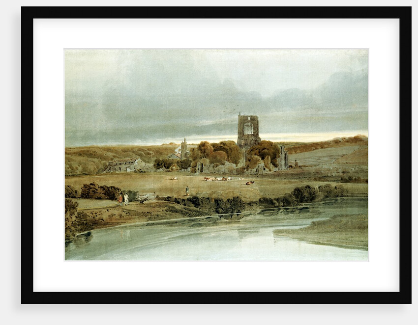 Kirkstall Abbey by Thomas Girtin