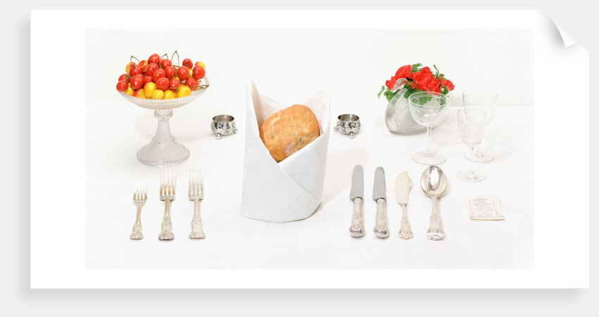 Table setting. England, late 19th century by Unknown