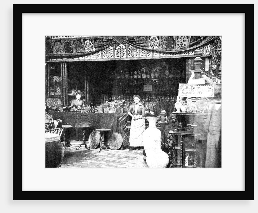 Fremjee Pestonjee's Stall by Anonymous