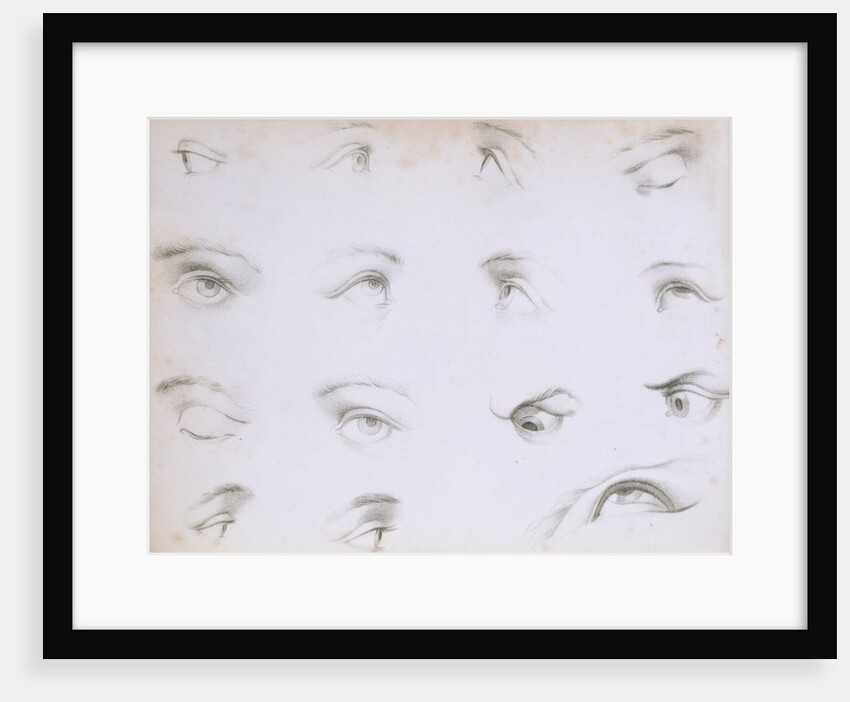 Eyes. London, England, 1805 by Anonymous