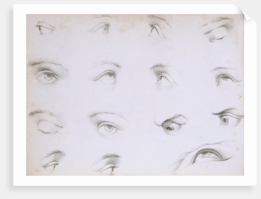 Eyes. London, England, 1805 by Anonymous