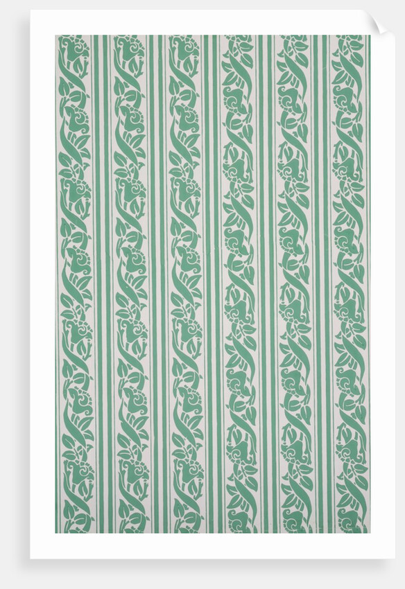 Lily Borders wallpaper by John Henry Dearle