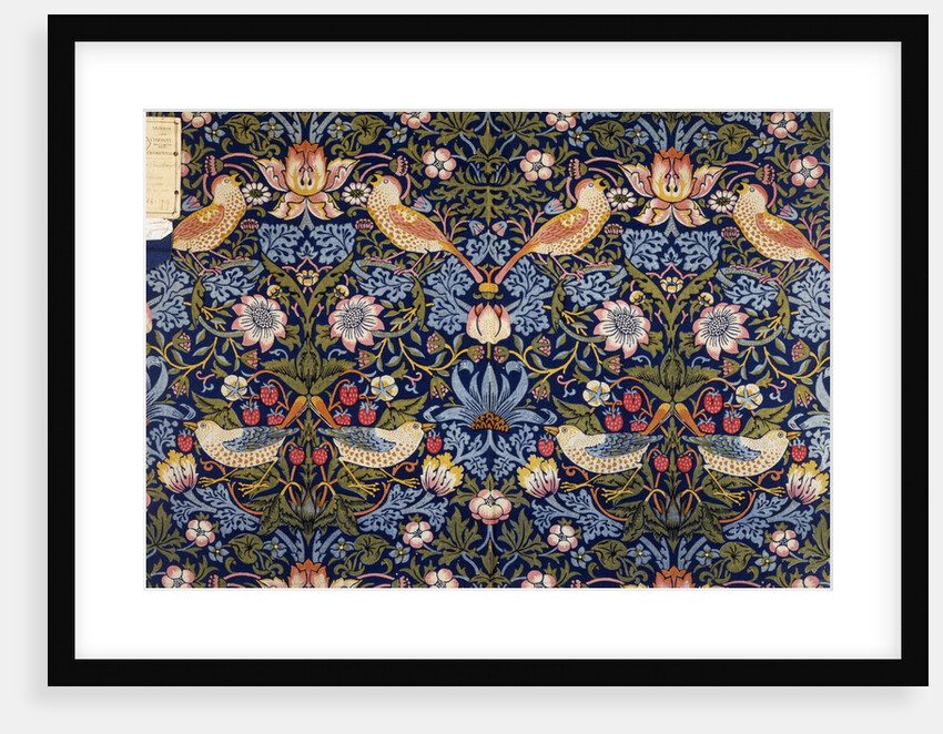 Strawberry Thief furnishing fabric by William Morris
