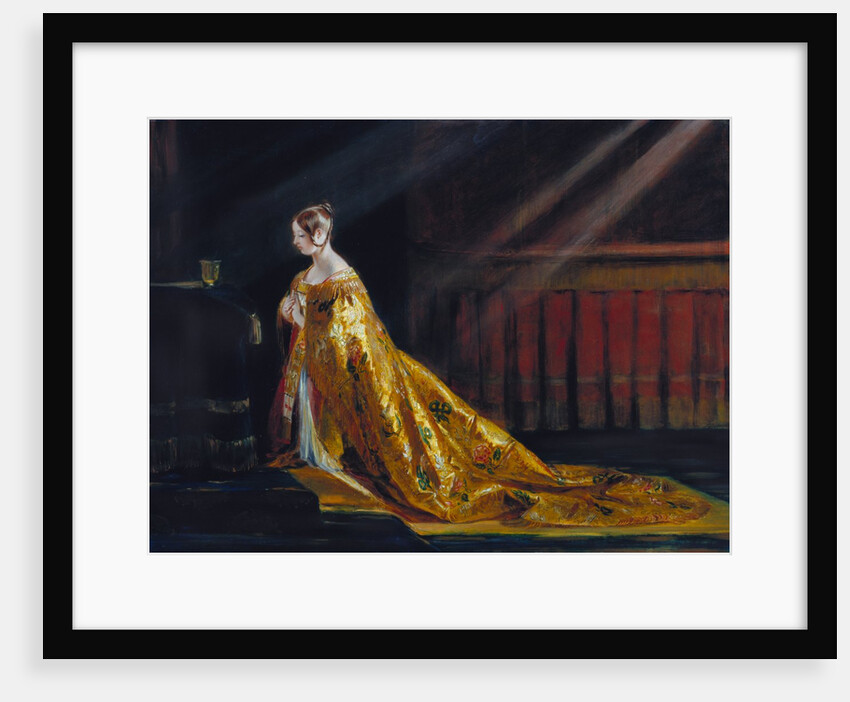 Queen Victoria in her Coronation Robes by Charles Robert Leslie