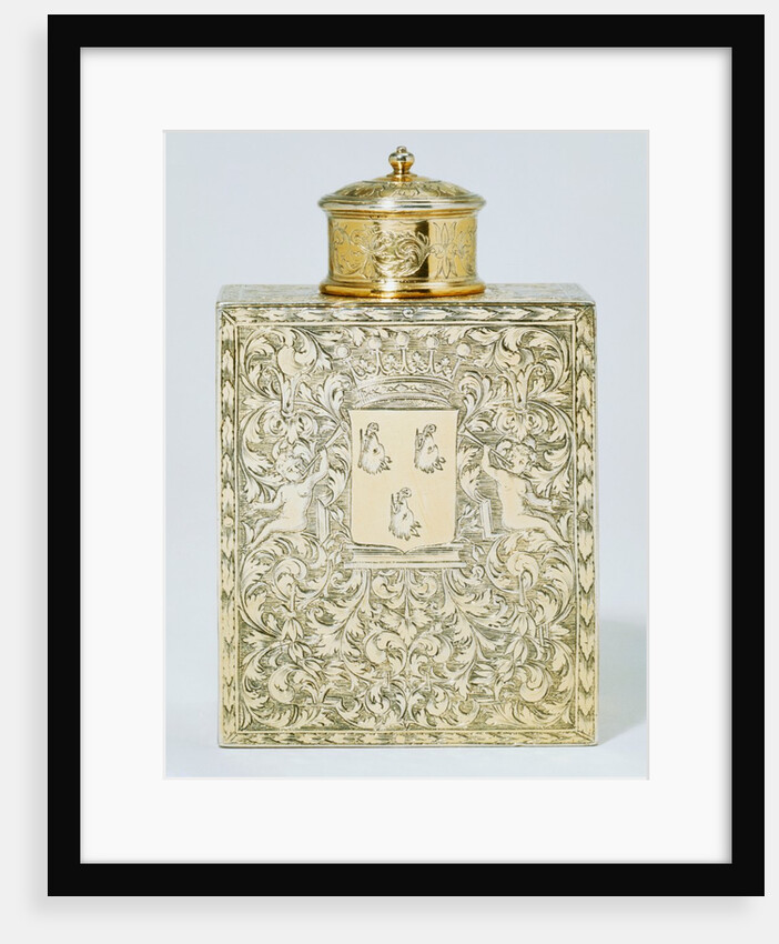 Tea caddy by Isaac Liger