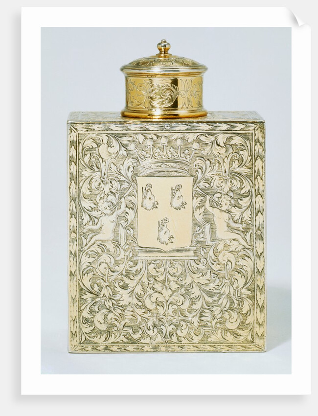 Tea caddy by Isaac Liger