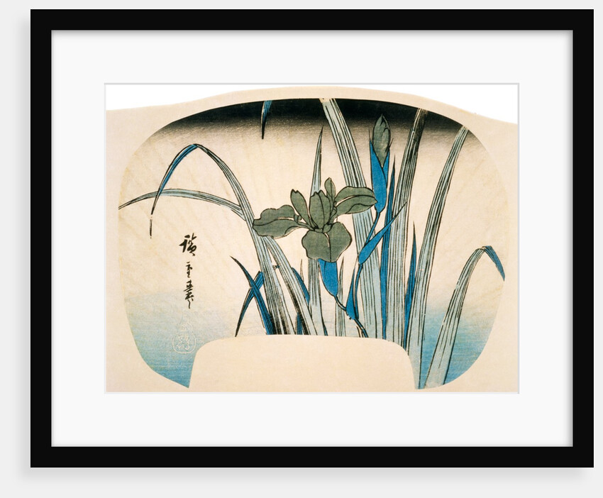 Irises by Utagawa Hiroshige