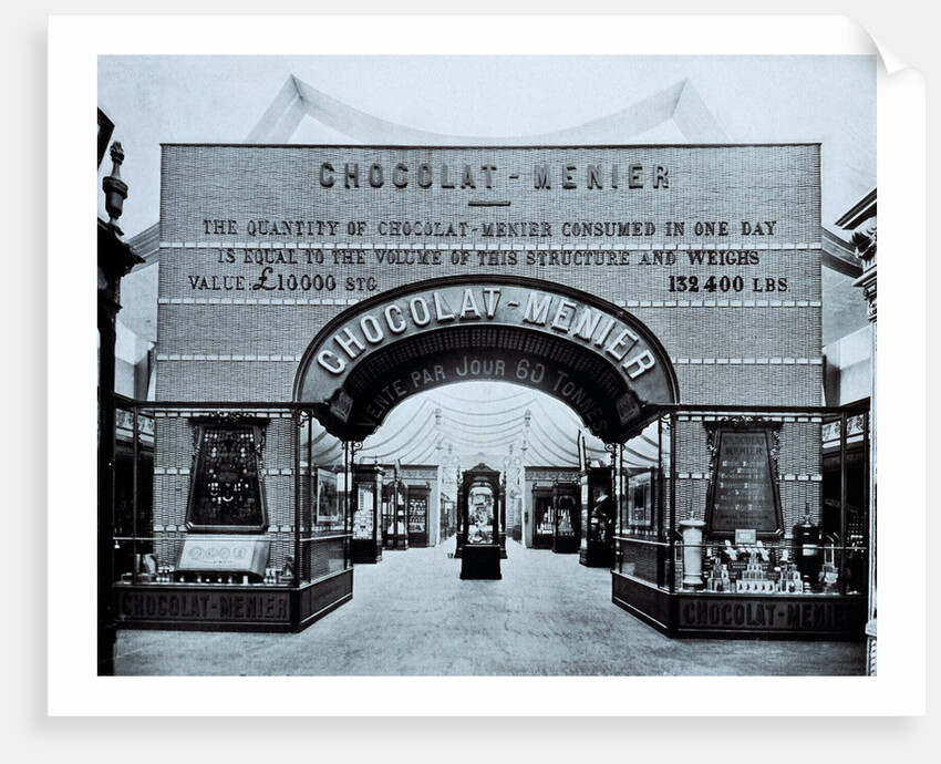 Exhibition of Chocolate Menier at the Franco-British Exhibitio by Anonymous