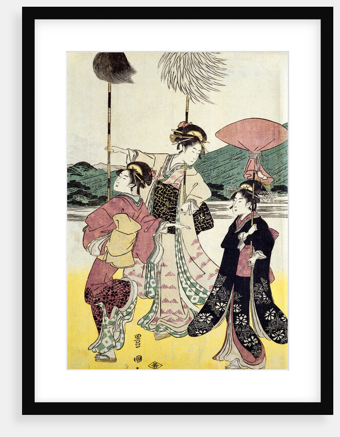 Daimijo's Travelling Procession by Utagawa Toyokuni