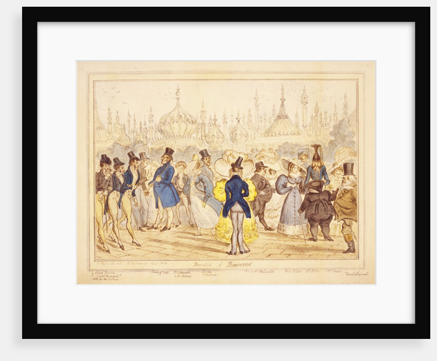 The Beauties of Brighton by Alfred Crowquill