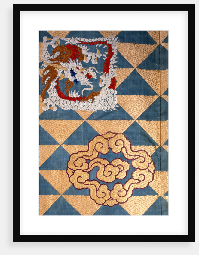 Dragons and Clouds. Japan, 18th century by Unknown