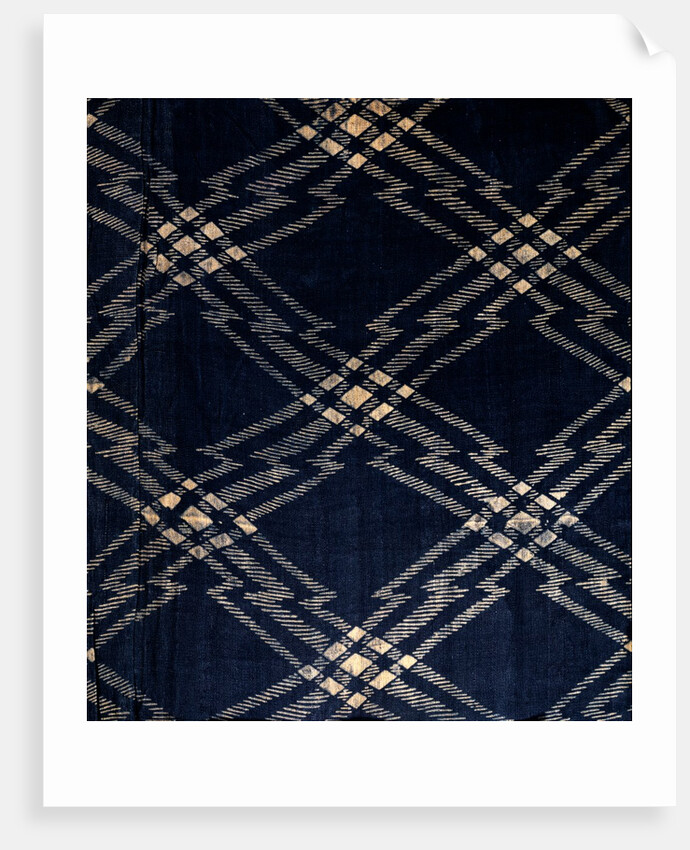 Staggered Diamonds. Japan, early 20th century by Unknown