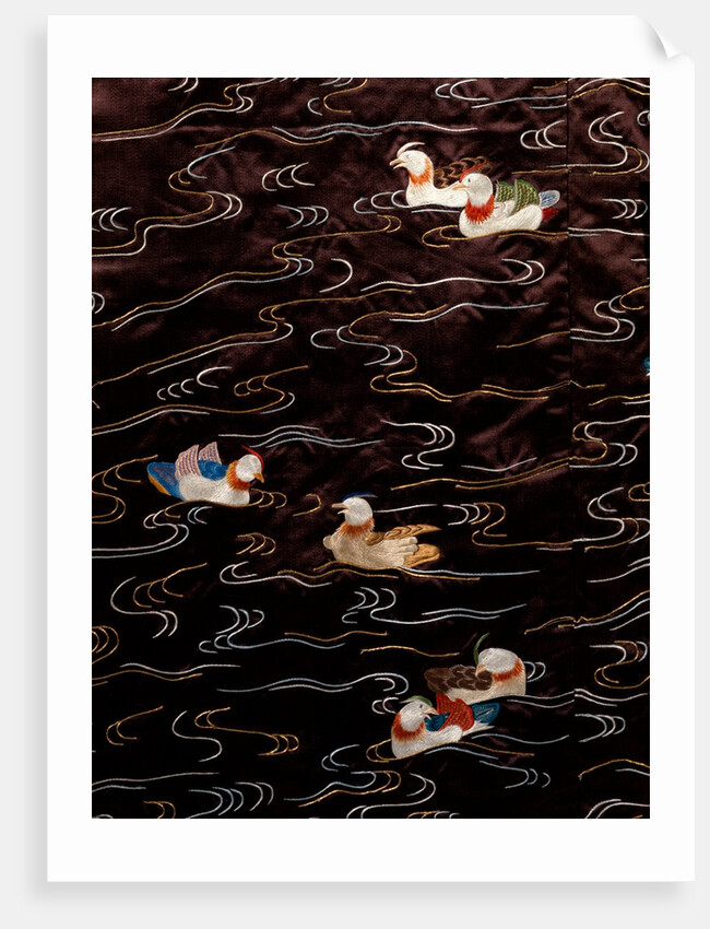 Kimono, detail. Japan, mid-19th century by Unknown