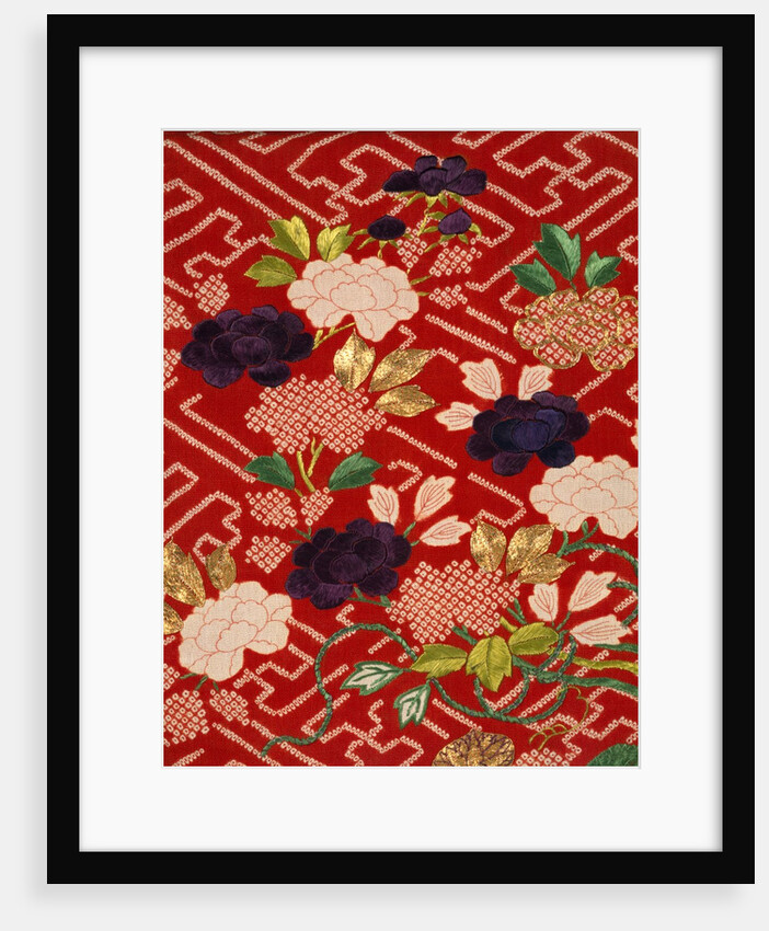 Kimono, detail. Japan, early 19th century by Unknown