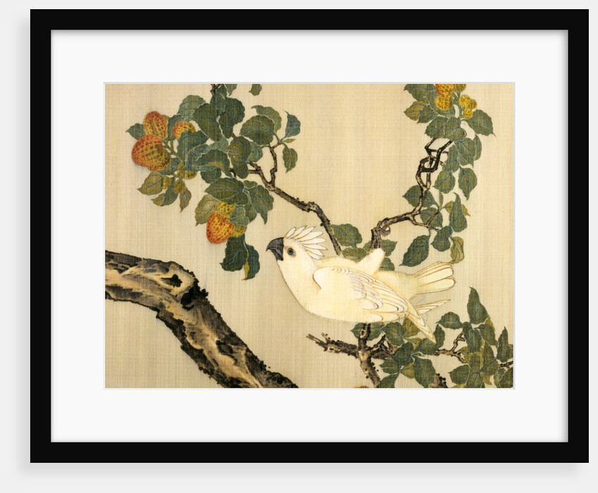 Hanging scroll, detail. Japan, late 19th century by Unknown