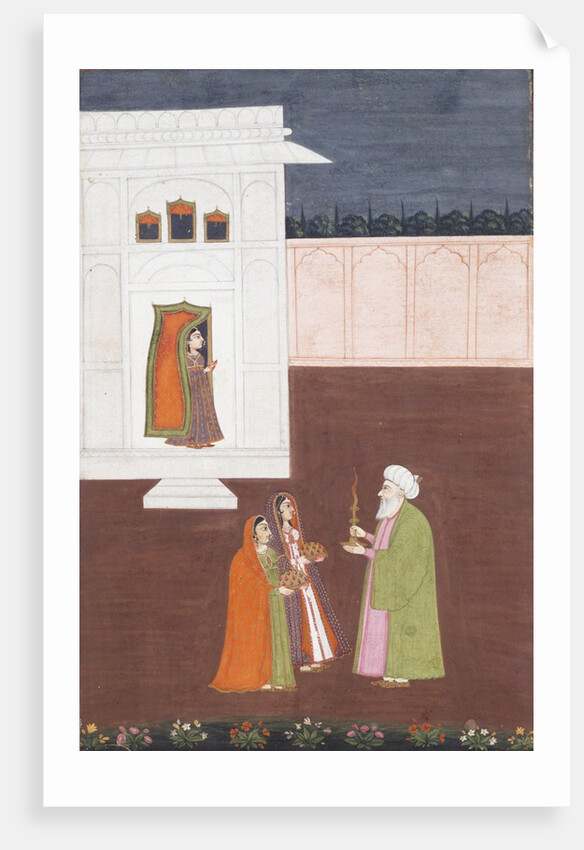 Ladies taking gifts to a Darvish by Unknown