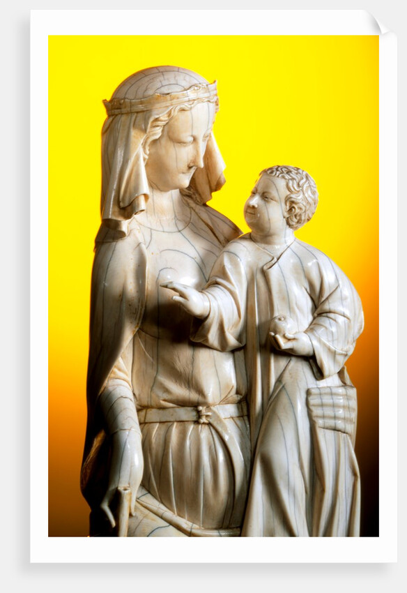 Virgin and Child. Paris, France, early 14th century by Anonymous