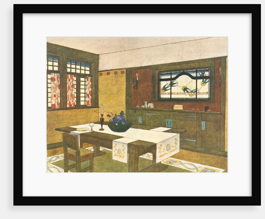 Interior of a Craftsman House by Anonymous