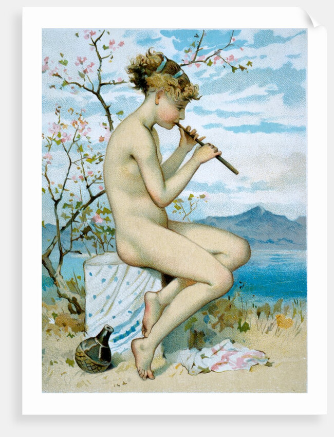 Pan-like figure by William Stephen Coleman